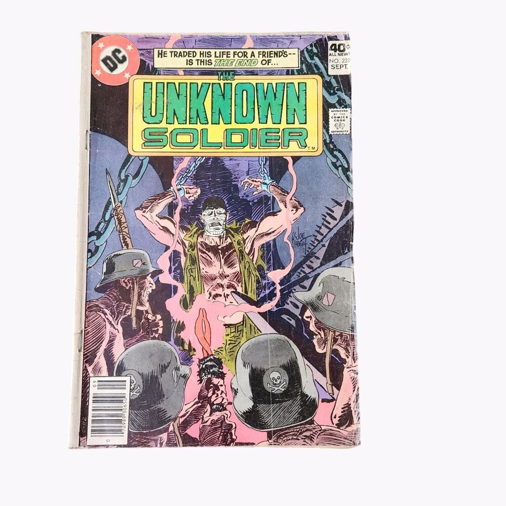 DC Comics The Unknown Soldier #231 1979 Comic Book Collector Bagged Boarded